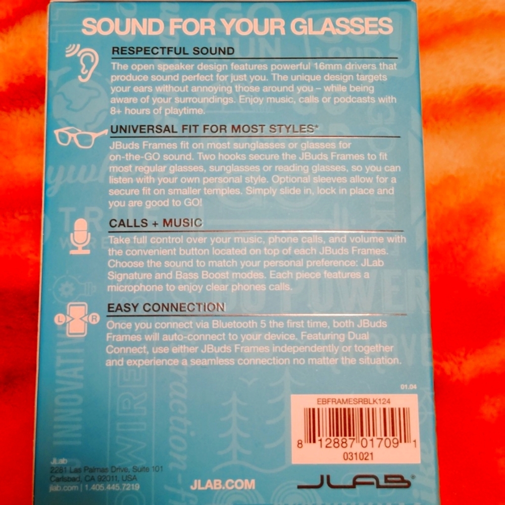 Eye glasses Frames Wireless Audio - Picture 2 of 5